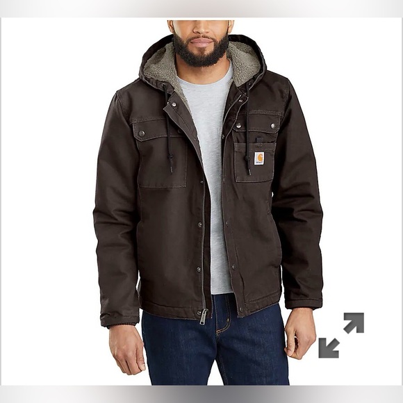 Carhartt WASHED DUCK BARTLETT JACKET NWT M tall